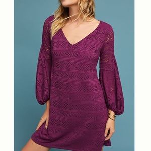 Maeve Anthropologie Laila Lace Dress Size S